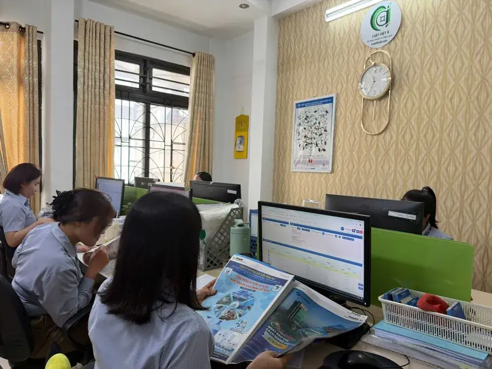 Phòng kế toán Luật Việt Á