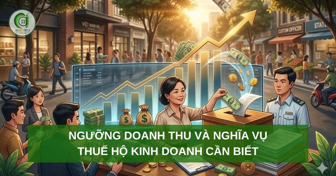Ngưỡng Doanh Thu Và Nghĩa Vụ Thuế Hộ Kinh Doanh Cần Biết