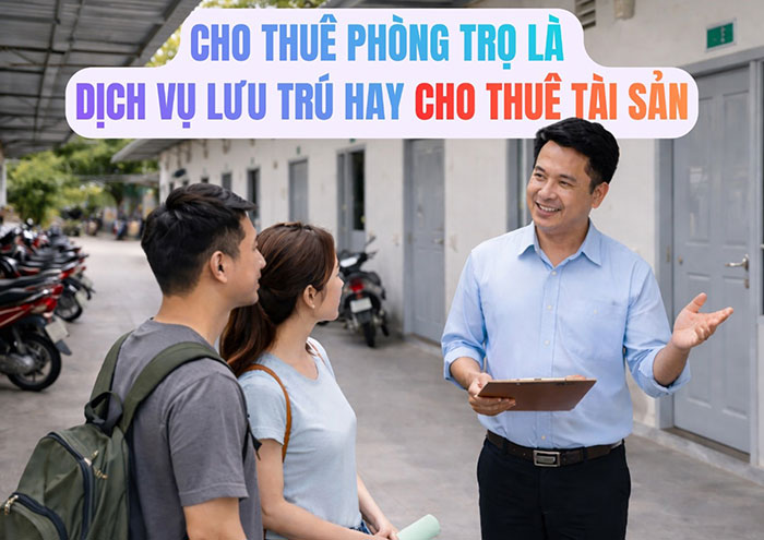Cho Thuê Phòng Trọ Là Dịch Vụ Lưu Trú Hay Cho Thuê Tài Sản Cho Thuê Phòng Trọ Là Dịch Vụ Lưu Trú Hay Cho Thuê Tài Sản
