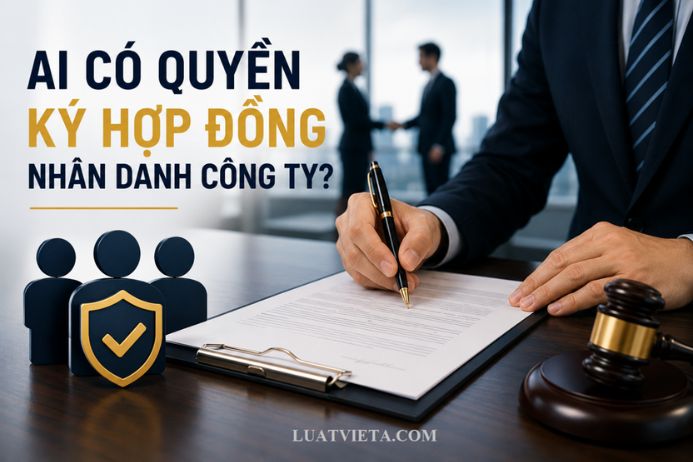 Người Không Phải Là Người Đại Diện Theo Pháp Luật Của Công Ty Có Được Ký Hợp Đồng Hay Không?