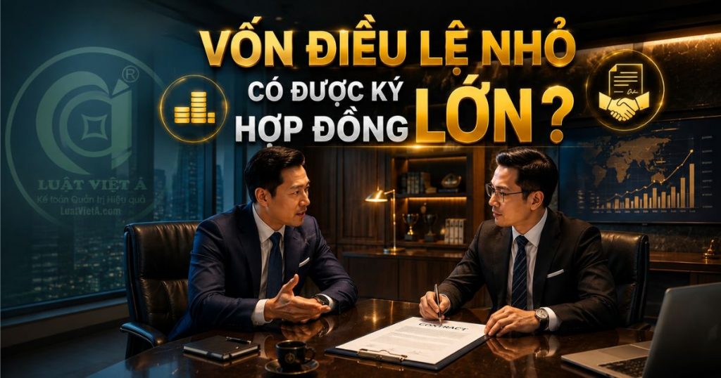 Vốn Điều Lệ Nhỏ Có Được Ký Hợp Đồng Lớn?